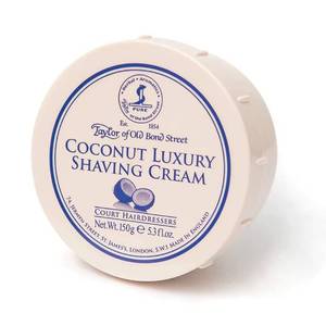 lot 32831 image: Taylor of Old Bond Street Shaving Cream Bowl, Coconut, 5.3 Ounce 01016 - Retail $20