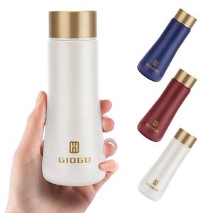 lot 40468 image: Small Thermo Bottle Slim Mini Vacuum Insulated Water Bottle 180ml6.1oz Water Flask Stainless Steel Thermal Water Bottles Thermo for Hot and Cold Drinks Perfect for Purse or Kids Lunch Bag(White) - Retail $15