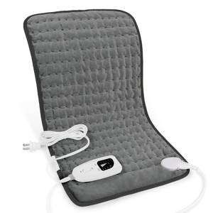 lot 40470 image: Deepsoon Heating Pad,Electric Heating Pads for Back,Neck,Abdomen,Moist Heating Pad for Shoulder,Knee,Arms,Legs,DryMoist Heat & Auto Shut Off,Christmas Gifts for Men and Women,Dark Gray,24x12 Inch - Retail $17