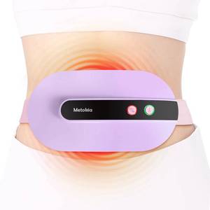 lot 59566 image: Portable Cordless Heating Pad, Electric Waist Belt Device, Heating Pad for Back Pain with 3 Modes, Portable Electric Fast Heating Belly Wrap Belt for Women and Girl(Purple) - Retail $17