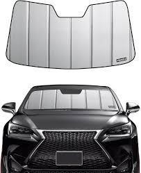 lot 35818 image: Pigenius Windshield Sunshade for Jeep Compass 2017-2021 (New Body MP), Premium Grey Leather Finish