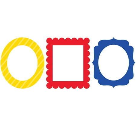 lot 35840 image: Primary Color Photo Prop Frames (2Pks)