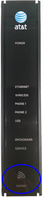 lot 35849 image: AT&T U-Verse Wifi Router
