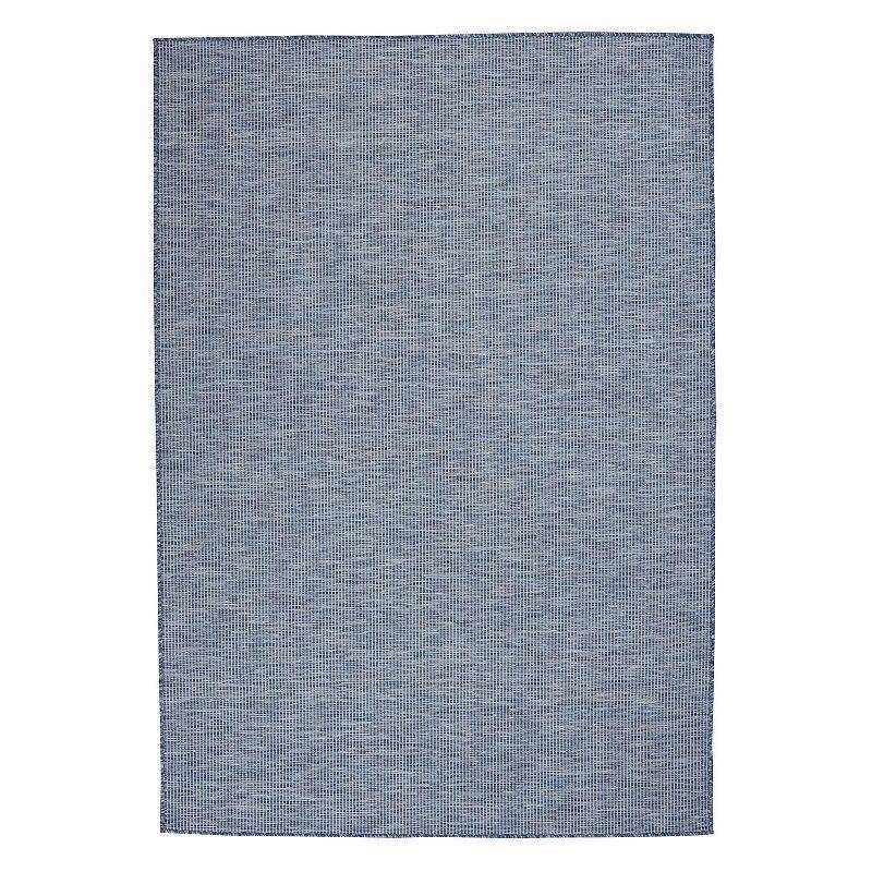 lot 33670 image: Nourison Positano IndoorOutdoor Navy Blue 2 2  x 8  Area Rug  (2x8)