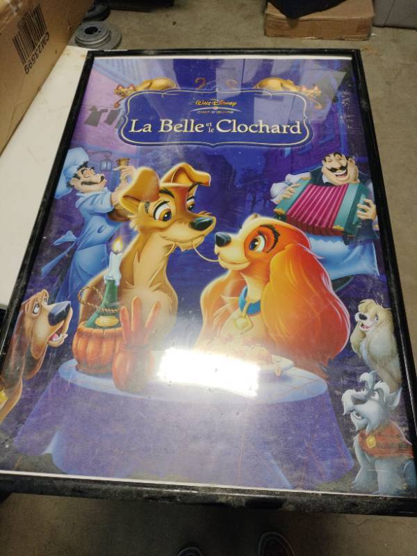 lot 33710 image: Lady and The Tramp French Movie Poster