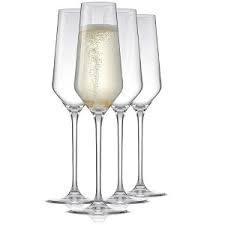 lot 33724 image: Target Home Set of 4 Champagne Glasses