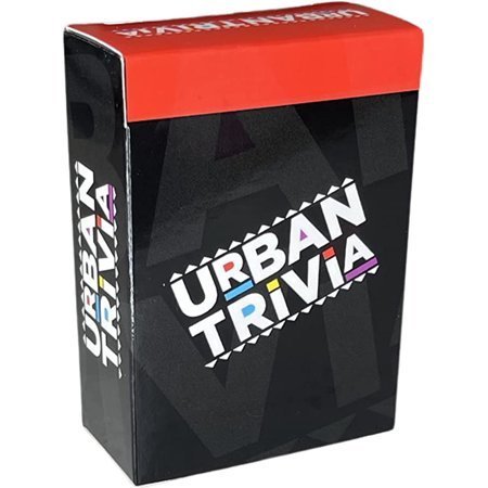 lot 33734 image: Urban Trivia Game - Urban Trivia Game - Black Trivia Card Game for The Culture Fun Trivia on Black TV  Movies  Music  Sports  & Growing Up Black Great Trivia for Adult Game Nights and Gatherings