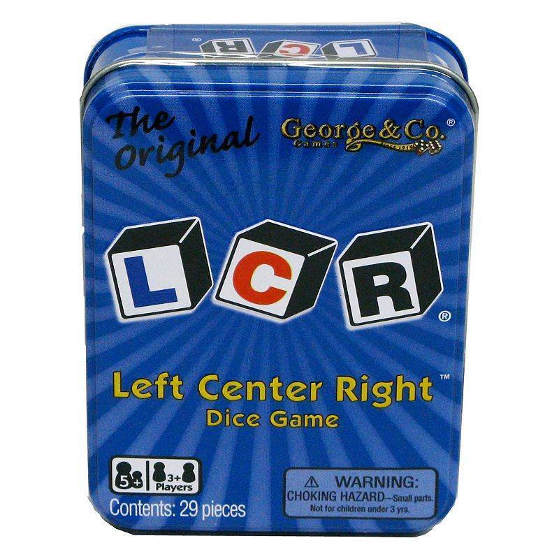 lot 33735 image: The Original LCR� Left Center Right�� Blue Tin