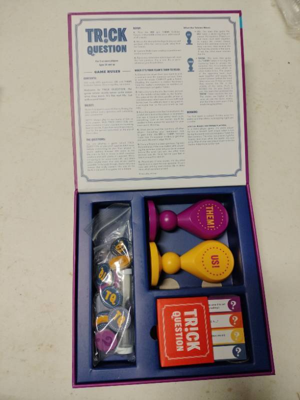 lot 33736 image: Trick Question Game