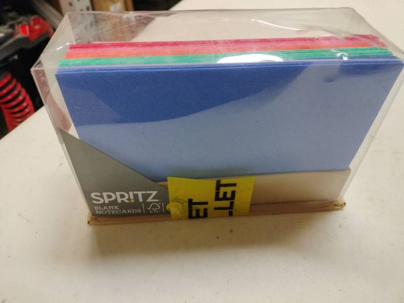 lot 33750 image: Spritz Blank Notecards