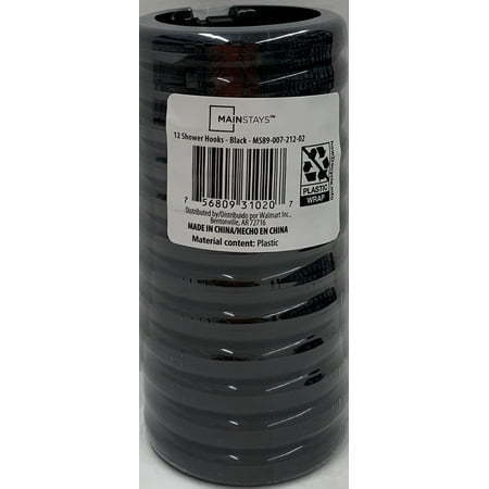 lot 33754 image: Mainstays Ms O Rings, Black - 12 ct -2 Pack