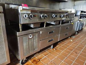 Garland Commercial Gas Range with Storage Base