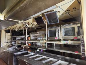 lot 19377 image: Commercial Restaurant Kitchen Heat Lamp Warming Station