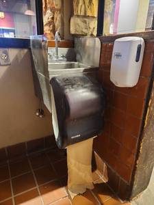 lot 19384 image: Commercial Hand Washing Station with Accessories