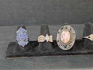 lot 198 image: Decorative Costume Ring Collection