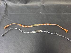 lot 258 image: Inspirational Message Friendship Bracelets Set