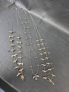 lot 301 image: Bird and Animal Chain Necklaces