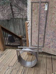 lot 2242 image: Industrial Metal Art Installation