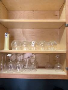 lot 2249 image: Crystal Wine Glass Collection