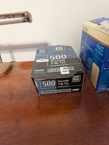 lot 2359 image: Office Supply Bundle - Canon Calculator and Security Envelopes