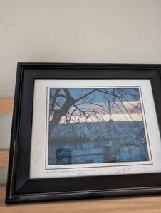 Eiffel Tower from Sacre Coeur Framed Photography