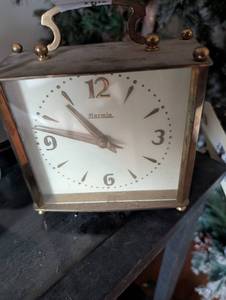 lot 2425 image: Hermle Brass Carriage Clock