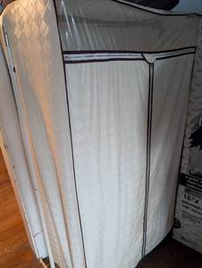 lot 2463 image: Portable Garment Storage Closet