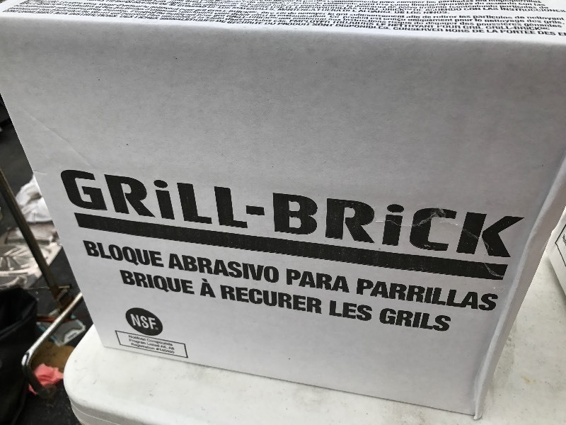 lot 52 image: two cases of 12 grill bricks