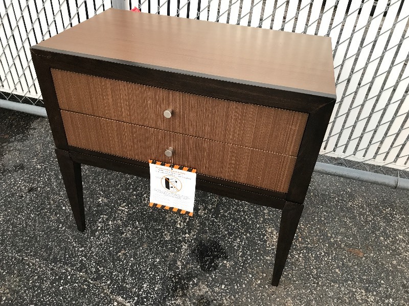 lot 821 image: New bedside table built in electrical and USB port in side drawer