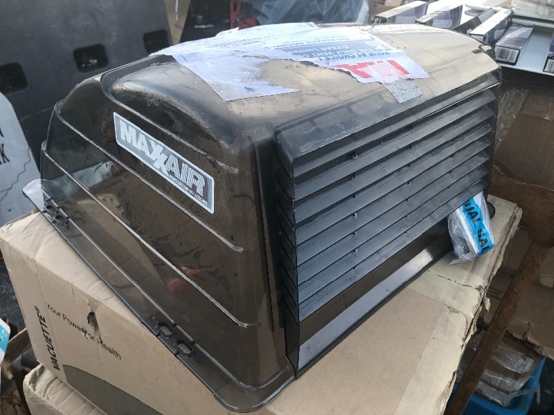 lot 818 image: RV roof top vent cover new