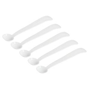 lot 25892 image: Micro Spoons 2 Gram Measuring Scoop Plastic Round Bottom Mini Spoon for Home Kitchen Powder Measurement Baking 49Pcs - Retail $10