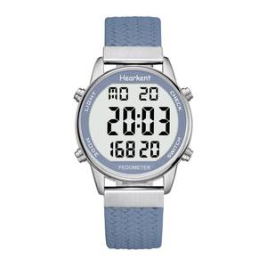lot 25929 image: Pedometer Watch for Women-Step Tracker Watch with Calories Counter-Non Bluetooth Pedometer Watches-LCD Large Numbers-30M Waterproof Watch-Wrist Watch Step Counter for Walking(Blue) - Retail $32