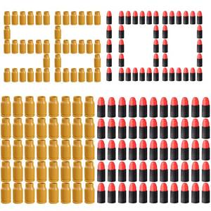 lot 25934 image: EVA Foam Bullets, Toy Bullet Ammo Refill Kit with 99 Soft Bullets  56 Shells, Soft Bullet Toy Gun Educational Model Toy Accessories - Retail $10