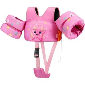 lot 25976 image: Toddler Swim Vest, Toddler Floaties Fit 13-30 Lbs, Puddle Kids Jumper with Adjustable Strap, Pool Float Jacket Arm Floaties Baby Floatie Water Wing, Pool Sea Swimming Aid - Retail $37