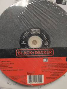 lot 807 image: BlackDecker 8-inch Bench Grinding Wheel
