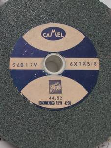lot 810 image: Camel 6x1x58 Industrial Grinding Wheel