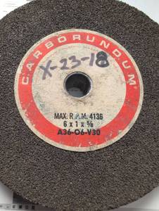 lot 813 image: Carborundum Grinding Wheel 6x1x58
