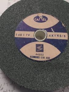 lot 816 image: Camel 6x1x58 Grinding Wheel S6017V