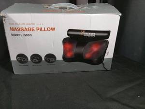 lot 2812 image: Viktor Jurgen Shiatsu Massage Pillow with Heat