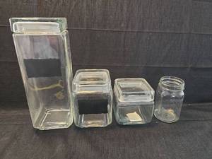 lot 2018 image: Glass Storage Container Collection