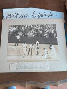 lot 1512 image: 1980 Royals vs Yankees Championship Series Photo