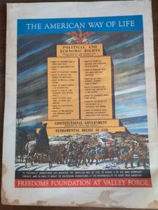 lot 1515 image: American Historical Documents Collection - Freedom Foundation Valley Forge Set