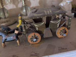 lot 1530 image: German Wooden Whirligig Folk Art