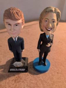 lot 1569 image: 2016 Presidential Candidate Bobblehead Set