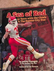 lot 1609 image: A Sea of Red 50 Years with the Chiefs Book
