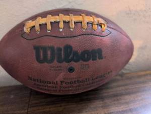 lot 1641 image: Wilson NFL Official Football