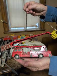 lot 1646 image: Corgi Major Toys Snorkel Fire Engine