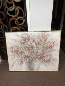 lot 326 image: Spring Blossoms Oil Painting by J. Allen