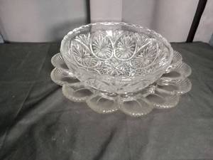 lot 2871 image: Clear Glass Set