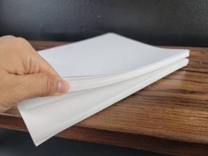 lot 2588 image: Plain White Paper Stack - hard stock computer paper